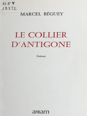 cover image of Le Collier d'Antigone